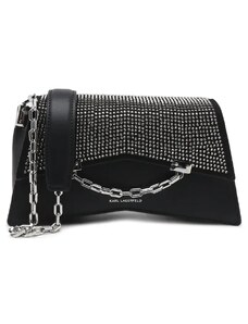 Karl Lagerfeld Kůžoná kabelka na rameno k/seven 2.0 sp cb rhinestones