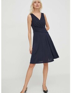Šaty Lauren Ralph Lauren černá barva, mini, 250865006