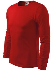 Pánské tričko s dlouhým rukávem Malfini Fit-T Long Sleeve červená