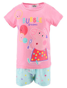 Dívčí pyžamo PEPPA PIG BUBBLE růžové