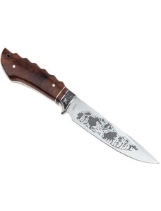 Outdoorový nůž COLUMBIA B3184 Hnědácm/Jeleň