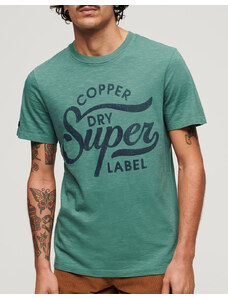 SUPERDRY D2 OVIN COPPER LABEL SCRIPT TEE TRIČKO PÁNSKÉ