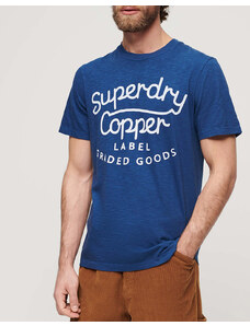 SUPERDRY D2 OVIN COPPER LABEL SCRIPT TEE TRIČKO PÁNSKÉ