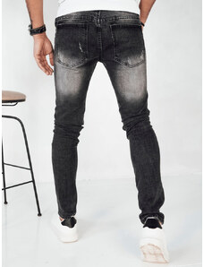Pánské tmavě šedé džínové kalhoty Dstreet