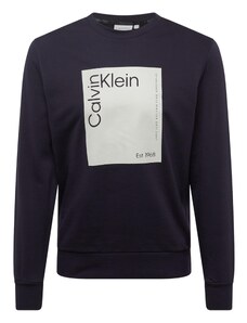 Calvin Klein Mikina námořnická modř / režná / černá