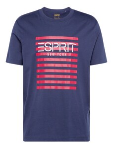 ESPRIT Tričko námořnická modř / červená / bílá