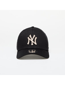 Kšiltovka New Era New York Yankees League Essential 39THIRTY Stretch Fit Cap Black/ Stone