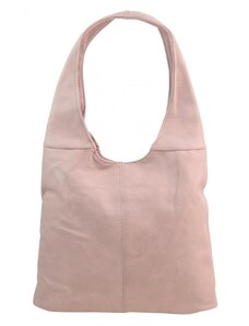 JGL (JUST GLAMOUR) Barebag Dámská shopper kabelka přes rameno světle růžová