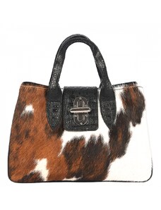 Luxusní italská kabelka z pravé kůže VERA "Ponchi" 23x33cm