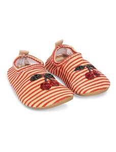 Dětské boty do vody Konges Sløjd červená barva