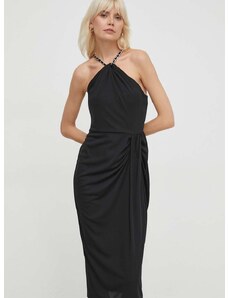 Šaty Lauren Ralph Lauren černá barva, mini, 250933432