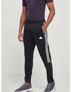 Tepláky adidas TIRO černá barva, vzorované, IP3778