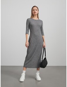 Sinsay - Midi šaty - šedá