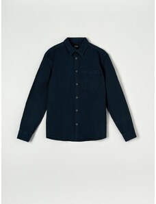 Sinsay - Košile regular fit - námořnická modrá