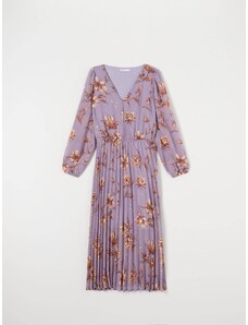 Sinsay - Květinové midi šaty - vícebarevná