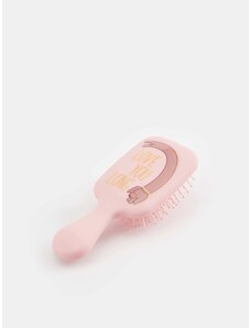 Sinsay - Kartáč na vlasy se zrcátkem - růžová
