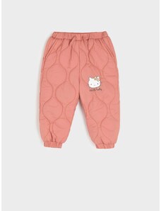 Sinsay - Kalhoty Hello Kitty - růžová