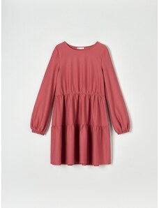 Sinsay - Mini šaty babydoll - růžová