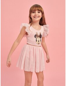 Sinsay - Šaty Minnie Mouse - pastelová růžová