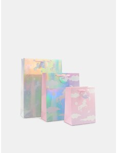 Sinsay - Sada 3 dárkových tašek - vícebarevná