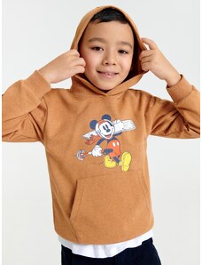 Sinsay - Mikina s kapucí Mickey Mouse - béžová
