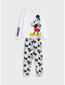 Sinsay - Pyžamová souprava Mickey Mouse - bílá