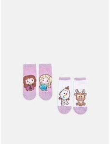 Sinsay - Sada 2 párů ponožek Disney - růžová