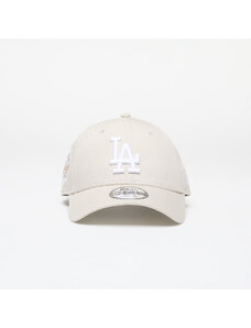 Kšiltovka New Era Los Angeles Dodgers MLB Side Patch 9FORTY Adjustable Cap Stone/ White