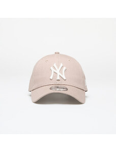 Kšiltovka New Era New York Yankees League Essential 9FORTY Adjustable Cap Ash Brown/ Off White
