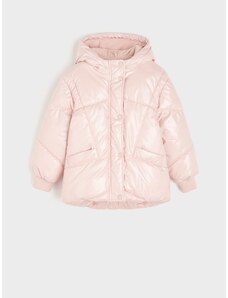 Sinsay - Zateplená bunda - pastelová růžová