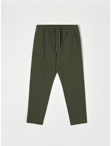 Sinsay - Kalhoty s kapsami - zelená