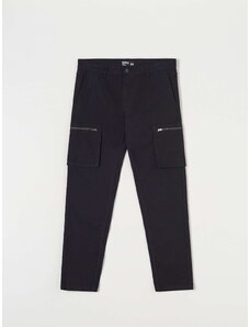 Sinsay - Kalhoty slim - černá