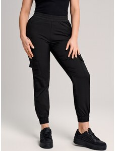 Sinsay - Kalhoty s kapsami - černá