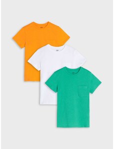 Sinsay - Sada 3 triček - vícebarevná