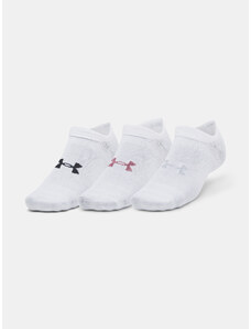 Under Armour Ponožky UA Essential No Show 3pk-WHT - unisex