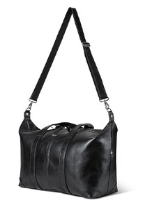 Bagind Packuy Sirius - cestovní kožená taška v černé barvě, ruční výroba, český design
