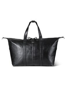 Bagind Packuy Sirius - cestovní kožená taška v černé barvě