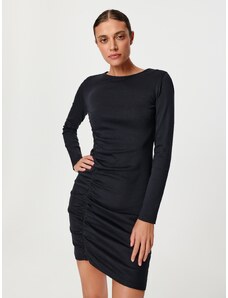 Sinsay - Mini šaty s nabíráním - černá