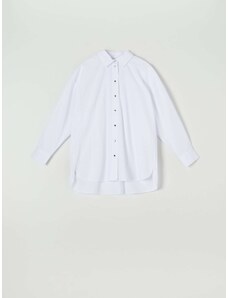 Sinsay - Košile oversized - bílá