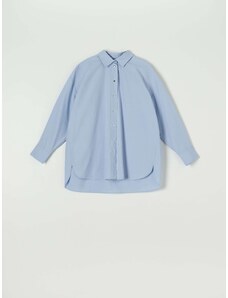 Sinsay - Košile oversized - světle modrá