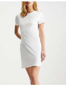 CALVIN KLEIN DIFFUSED MONOLOGO DRESS