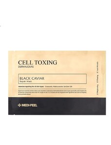 MEDI PEEL - CELL TOXING DERMAJOURS BLACK CAVIAR REPAIR MASK - Pleťová maska proti vráskám 1 ks