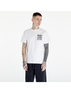 OBEY Clothing Pánské tričko OBEY Icon Split T-Shirt White