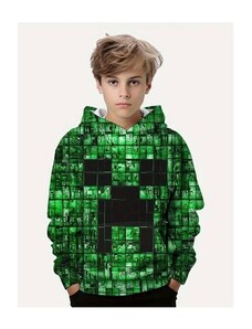 Mikina Minecraft zelená, KI443-146 146