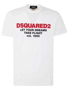 DSQUARED2 Flight White tričko