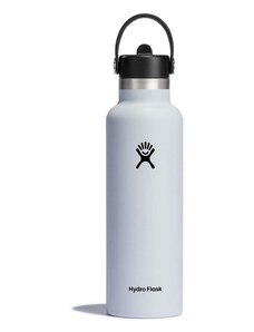 Termoláhev Hydro Flask 21 Oz Standard Flex Straw Cap White bílá barva, S21FS110