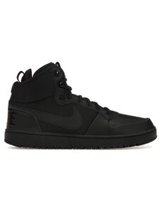 Nike Court Borough Mid Winter Triple Black