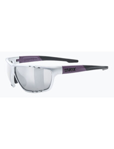 Sluneční brýle UVEX Sportstyle 706 silver plum mat