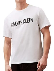 Pánské triko Calvin Klein NM2567E bílé