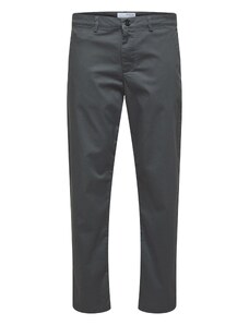 SELECTED HOMME Chino kalhoty 'New Miles' čedičová šedá